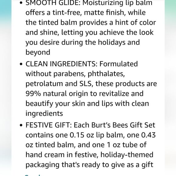 Burt's Bees Merry Melon Ready To Give Gift Set - Picture 8 of 8